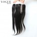 Brazilian Virgin Hair Straight 4x4 Virgin Human Hair With Baby Hair